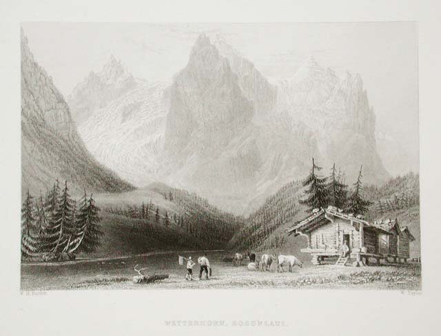 Wetterhorn, Rosenlaui.