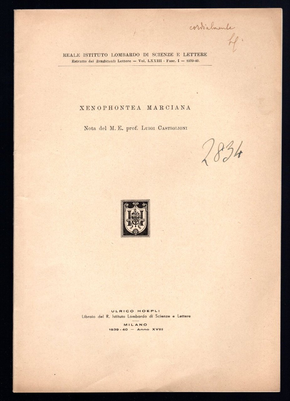 Xenophontea Marciana | Immagine principale