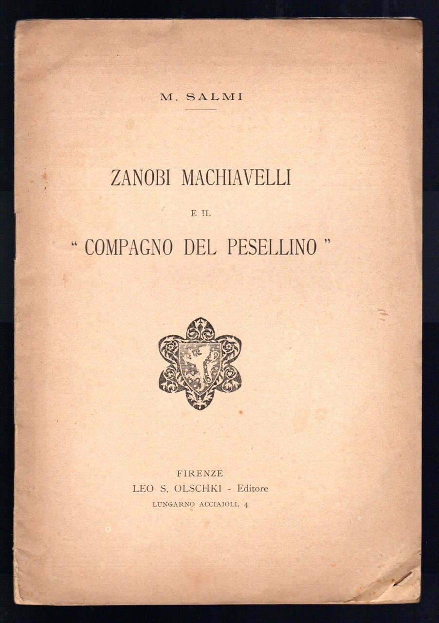 Zanobi Machiavelli e il "Compagno del Pesellino"