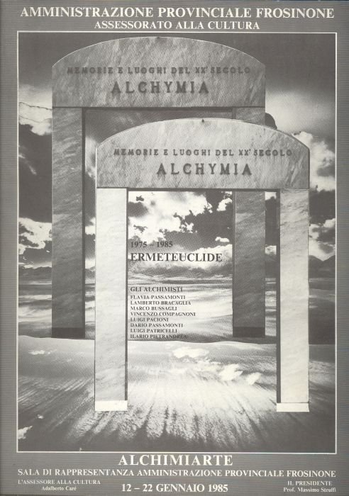 1975-1985 Ermeteuclide. Decennale dei pittori alchimisti | Immagine principale