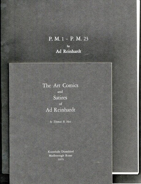 The Art Comics and Satires of Ad Reinhardt