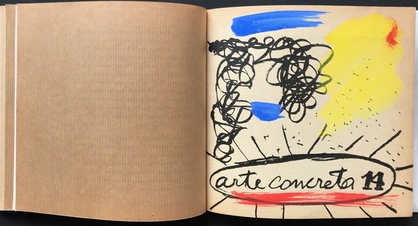 Raccolta della II serie del bollettino "arte concreta" n. 8-15, …