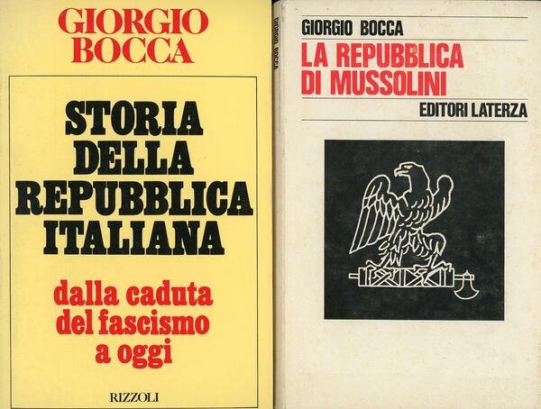 Storia della repubblica italiana dalla caduta del fascismo a oggi