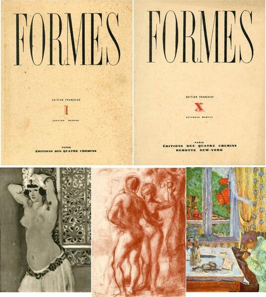 Formes, revue internationale des arts plastiques - 1930
