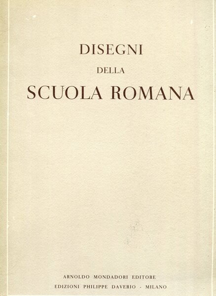 Disegni della Scuola Romana