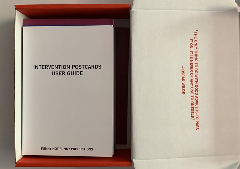 55 INTERVENTION POSTCARDS | Immagine Gallery 2