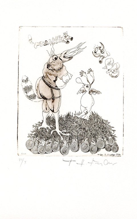 7 Acqueforti 1980 | Immagine Gallery 2