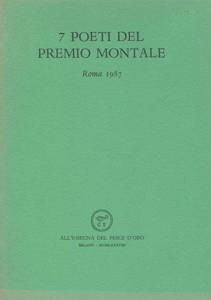7 poeti del Premio Montale. Roma 1987 | Immagine principale
