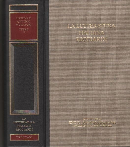 Dal Muratori al Cesarotti. Opere di Lodovico Antonio Muratori