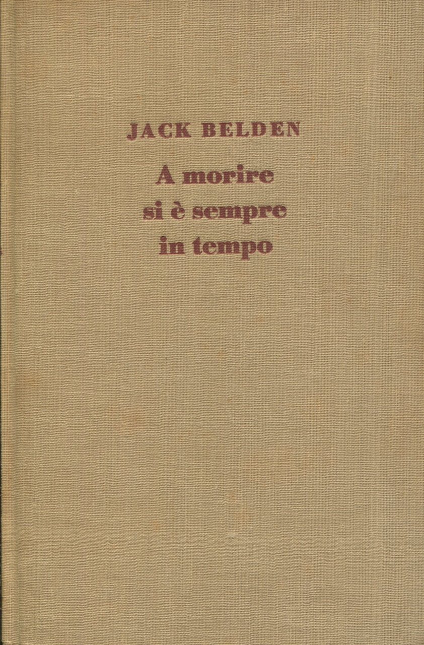 A morire si è sempre in tempo | Immagine principale