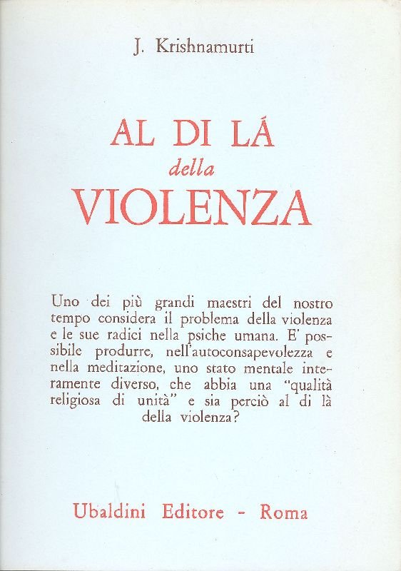 Al di là della violenza | Immagine principale