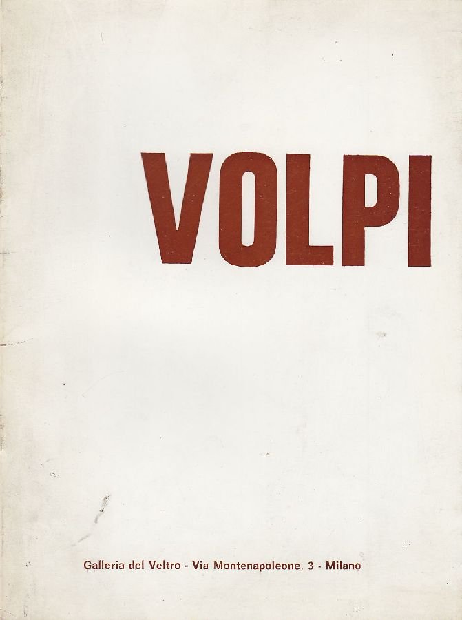 Alessandro Volpi. Tempere | Immagine principale