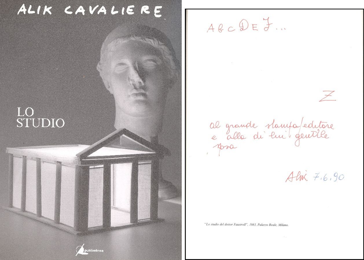 Alik Cavaliere. Lo studio | Immagine principale