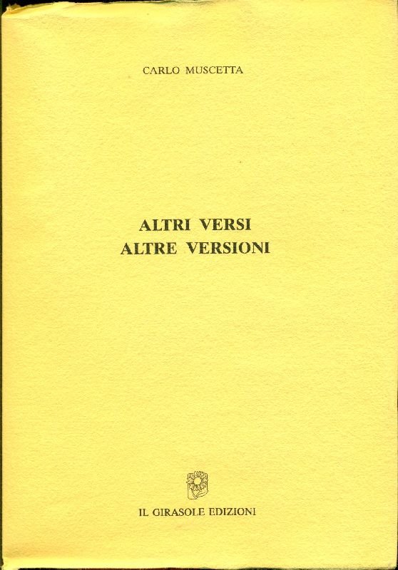 Altri versi Altre versioni | Immagine principale