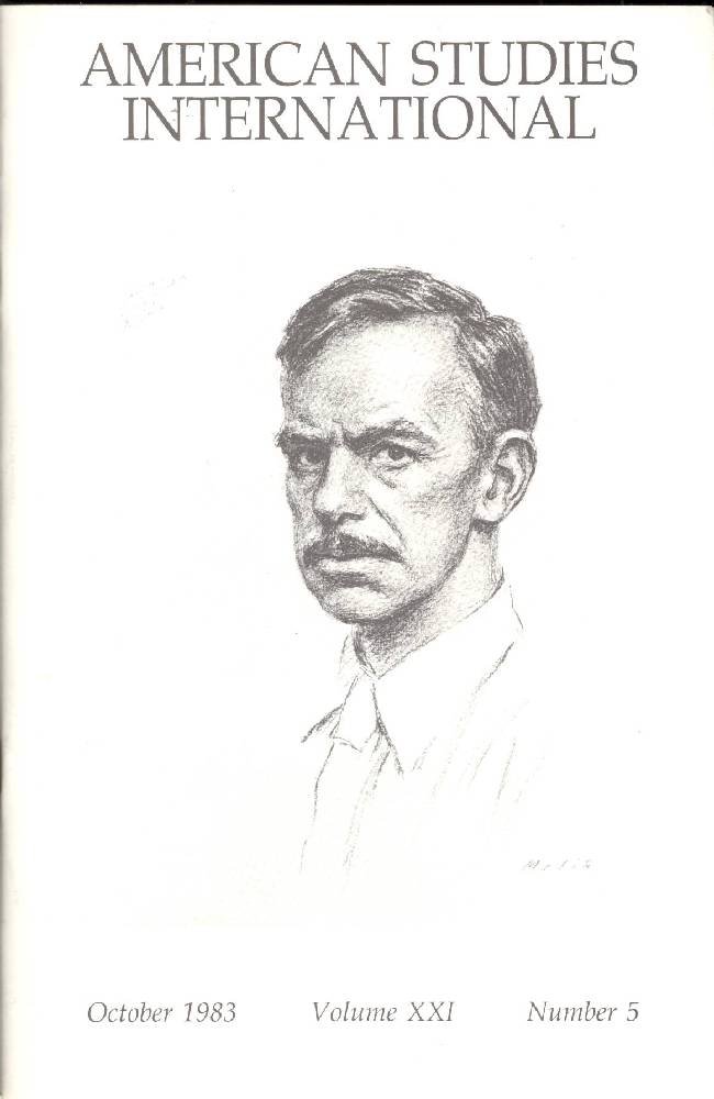 American Studies International. October 1983. Volume XXI, N. 5 | Immagine principale