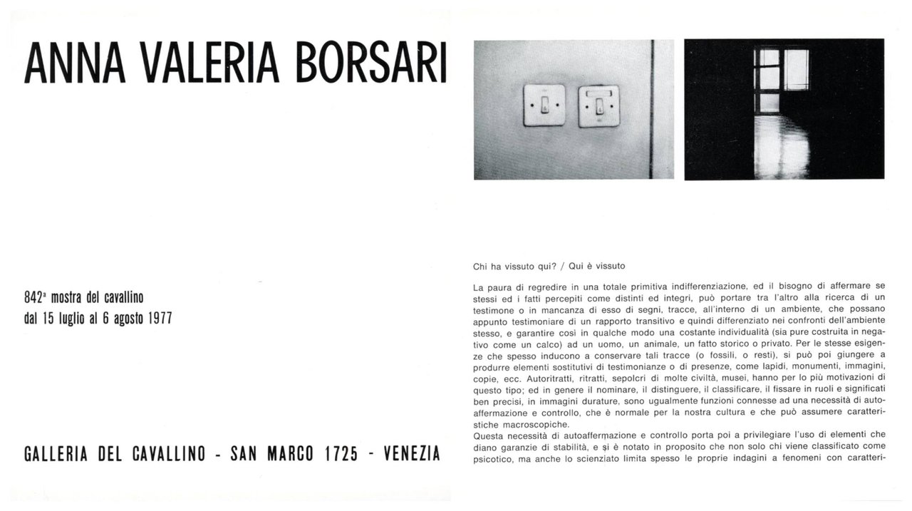 Anna Valeria Borsari | Immagine principale