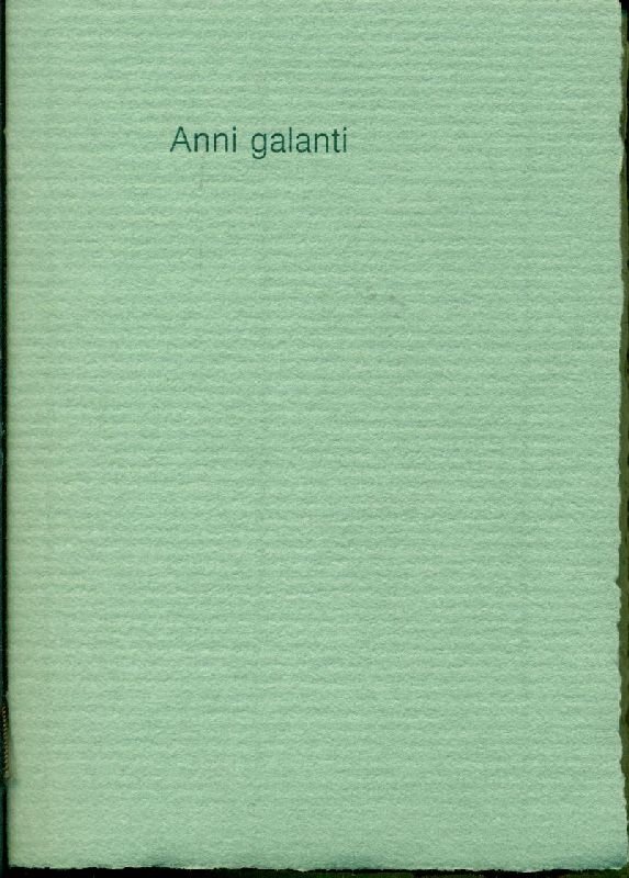 Anni galanti. Almanacco per l&amp;#39;anno 1826 | Immagine principale