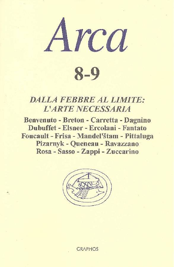 Arca. Dicembre 2003 - N. 8/9 | Immagine principale