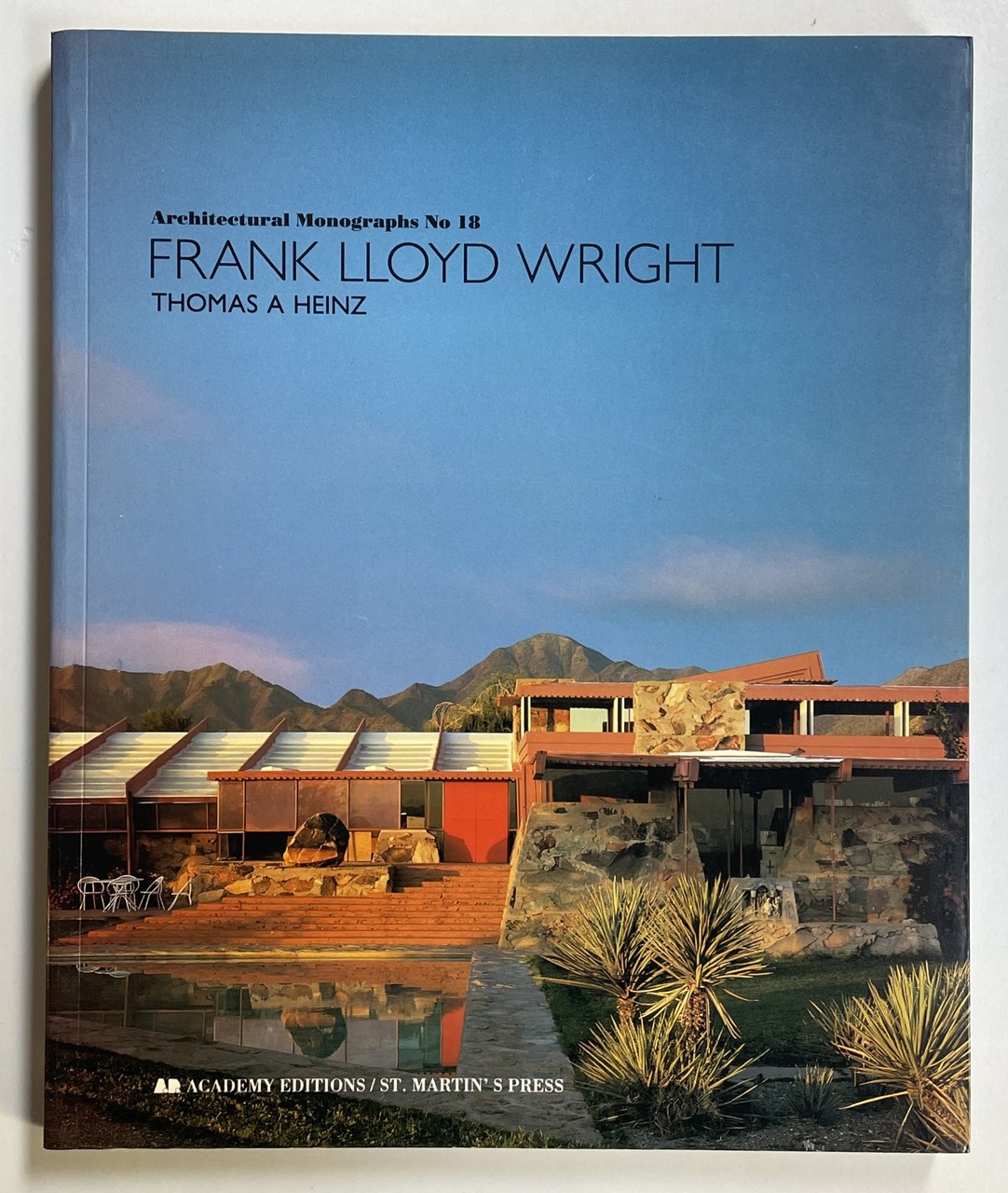 Architectural Monographs No 18. Frank Lloyd Wright | Immagine principale