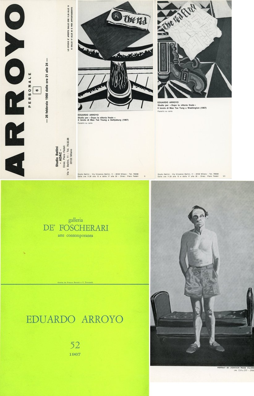 Arroyo. Personale | Immagine principale