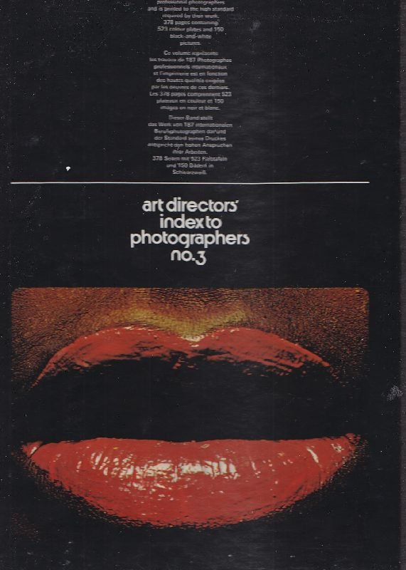 Art Directors' Index to Photographers no. 3 | Immagine principale