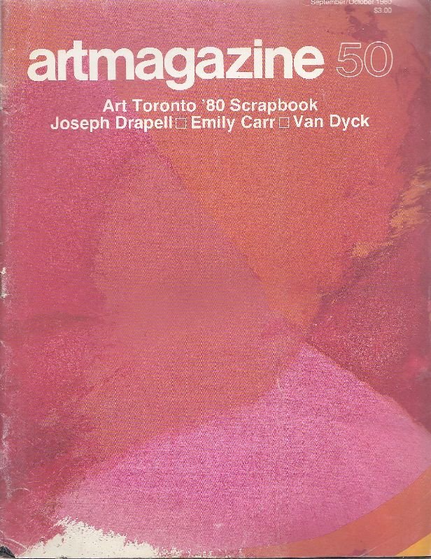 Artmagazine. Volume 12, No. 50. September/October 1980 | Immagine principale