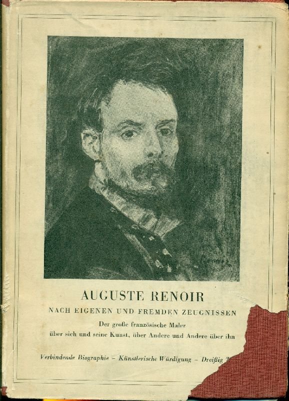 Auguste Renoir. Nach eigenen und fremden zeugnissen. | Immagine principale