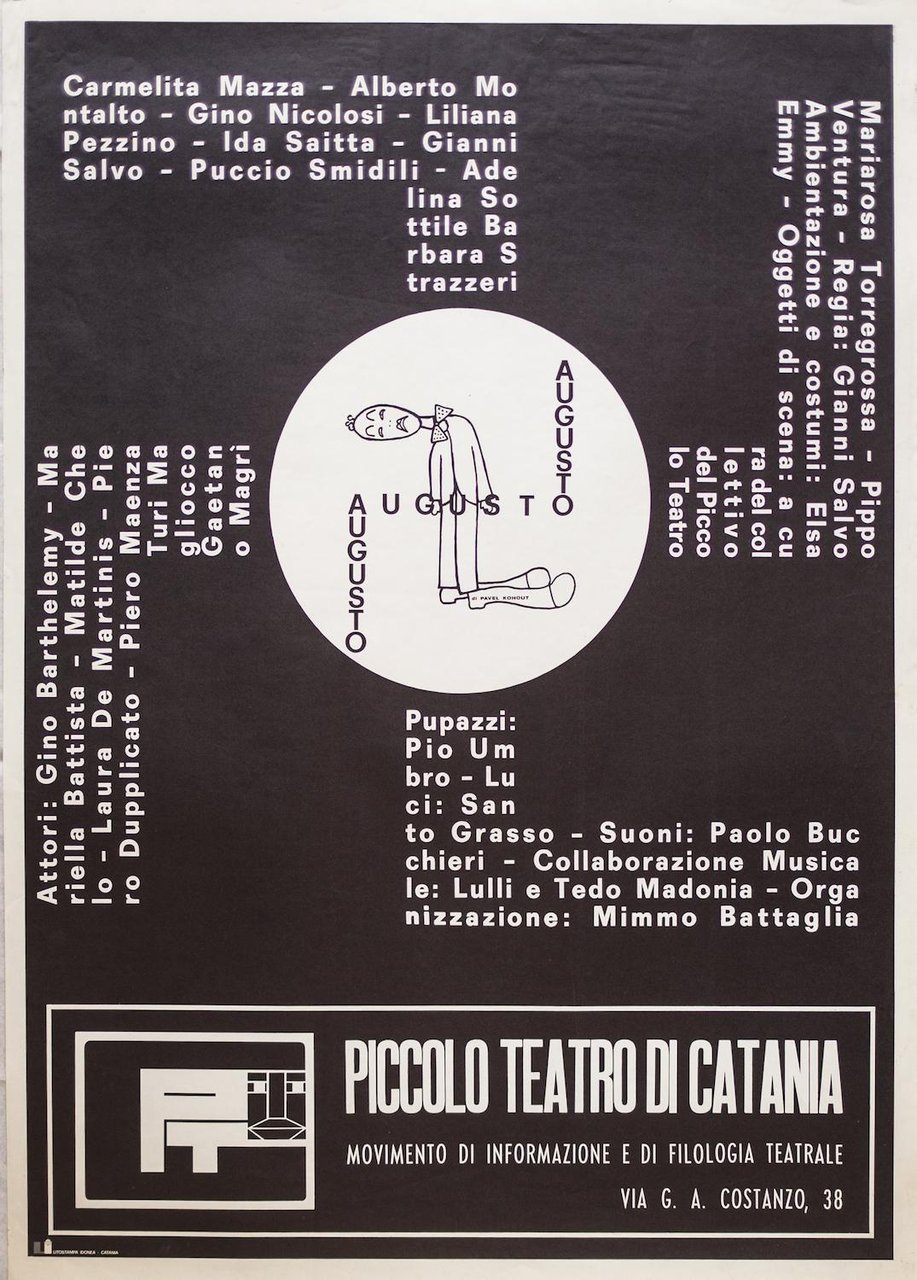 Augusto Augusto Augusto di Pavel Kohout. Poster | Immagine principale