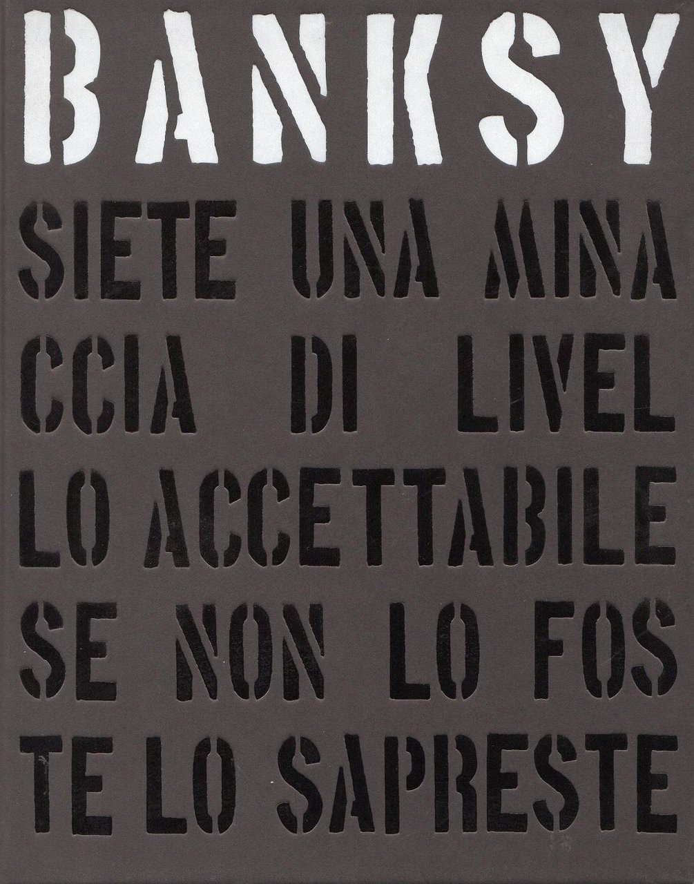 Banksy. Siete una minaccia di livello accettabile | Immagine principale