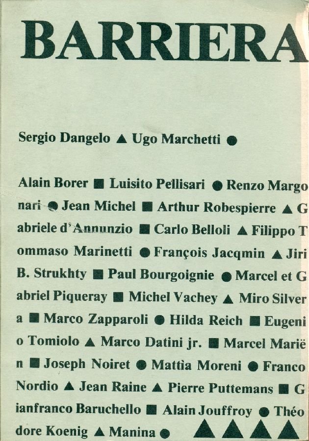 Barriera | Immagine principale