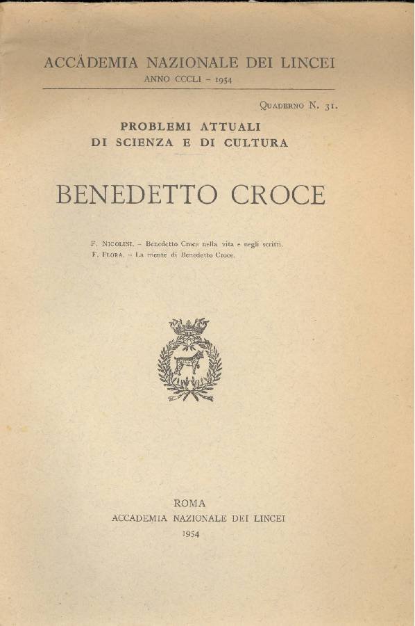 Benedetto Croce | Immagine principale