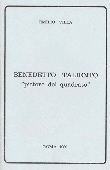 Benedetto Taliento "pittore del quadrato" | Immagine principale