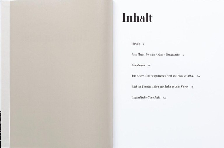 Berenice Abbott. Topographien | Immagine Gallery 5