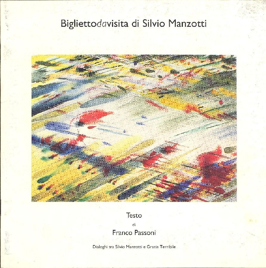Biglietto da visita di Silvio Manzotti. Acquarelli 1989-1992 | Immagine principale