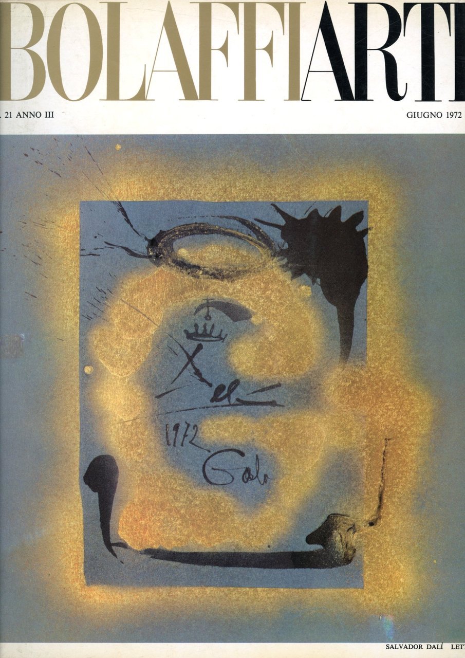 Bolaffiarte n. 21, Anno III, Giugno 1972 | Immagine principale