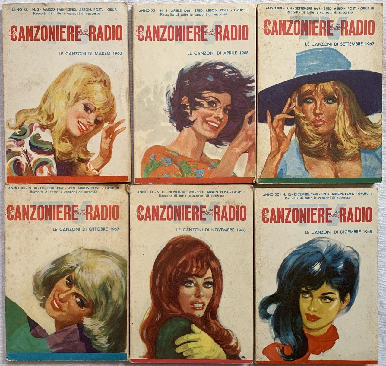 Canzoniere della Radio. 6 Volumi 1967/1968 | Immagine principale