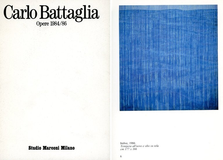 Carlo Battaglia. Opere 1984-86 | Immagine Gallery 2
