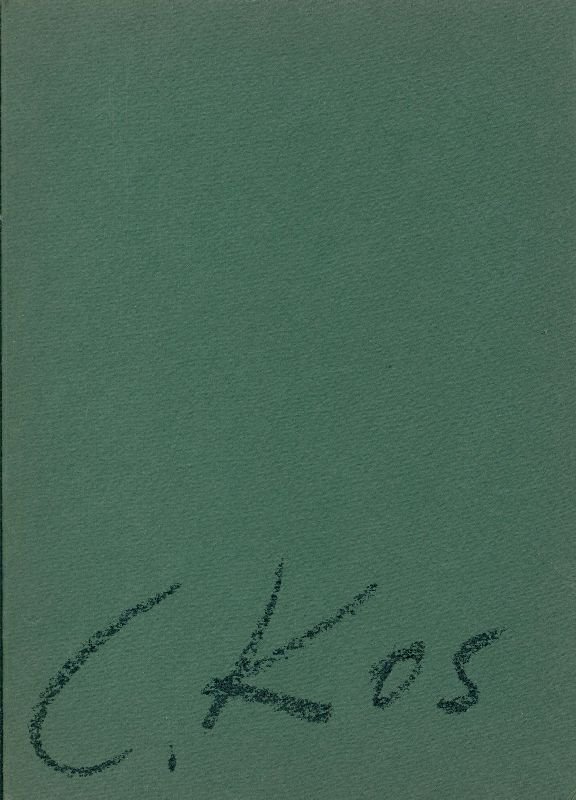 Carlo Kos. Dipinti, disegni | Immagine principale