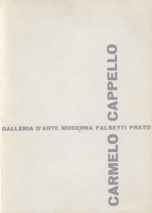 Carmelo Cappello 1959-1969 | Immagine principale