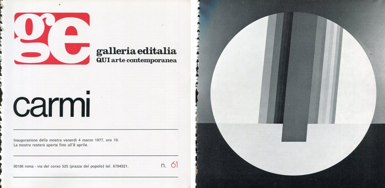 Carmi. Galleria Editalia 1977 | Immagine principale