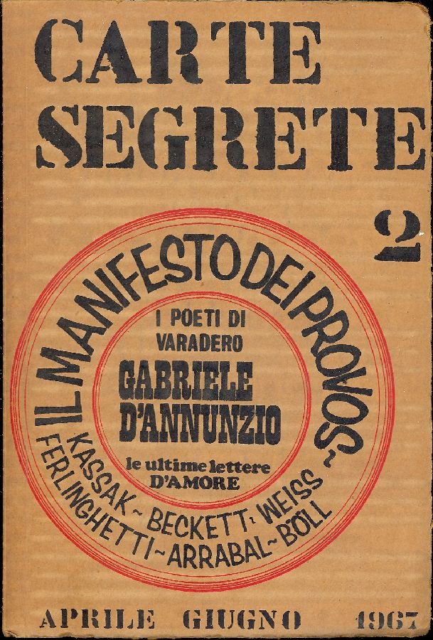 Carte Segrete. Aprile - Giugno 1967, N. 2 | Immagine principale