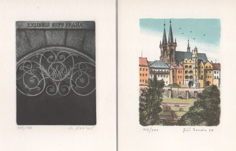 Cartella edita in occasione del XXV congresso internazionale di Ex-Libris … | Immagine Gallery 3