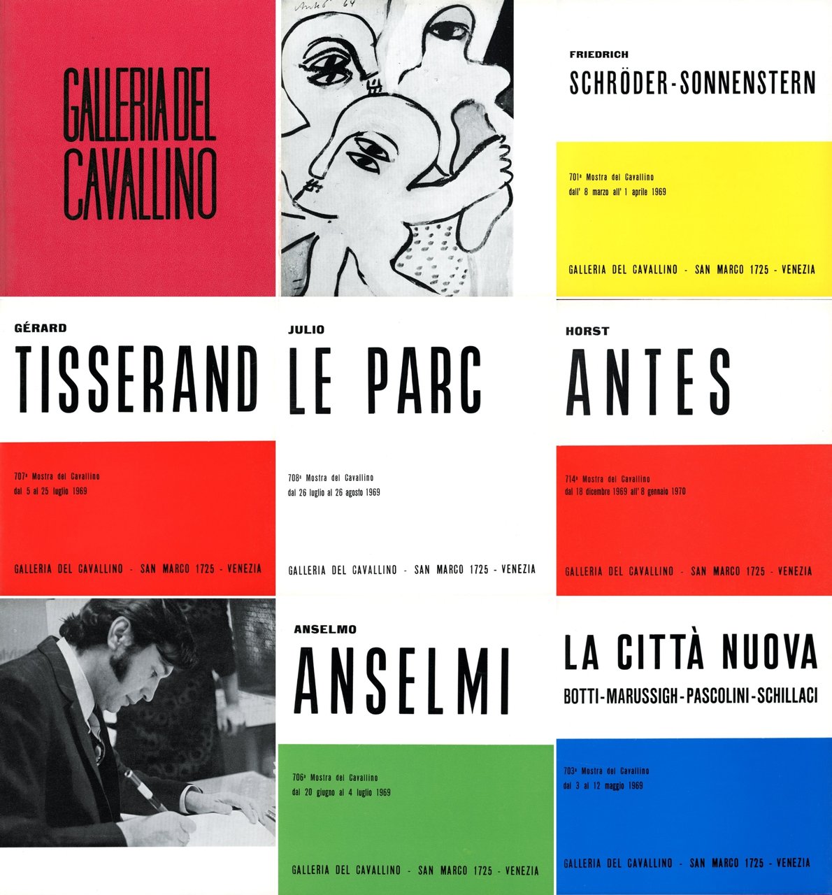 Cataloghi delle mostre allestite dal 16 gennaio 1969 all'8 gennaio … | Immagine principale