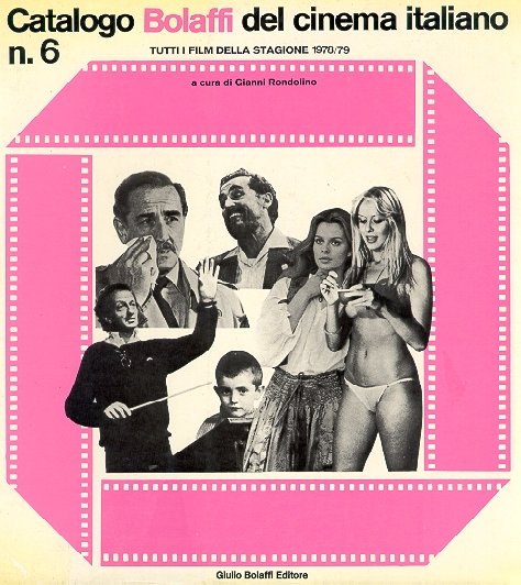 Catalogo Bolaffi del cinema italiano N. 6 | Immagine principale