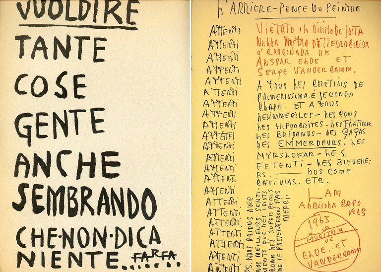Catalogo Galleria Pescetto, 1963