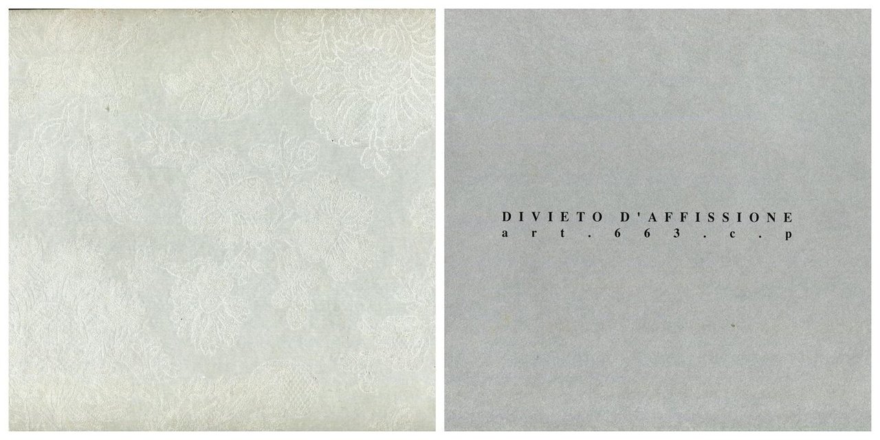 Cattani. Divieto d'affissione art.663.c.p | Immagine principale