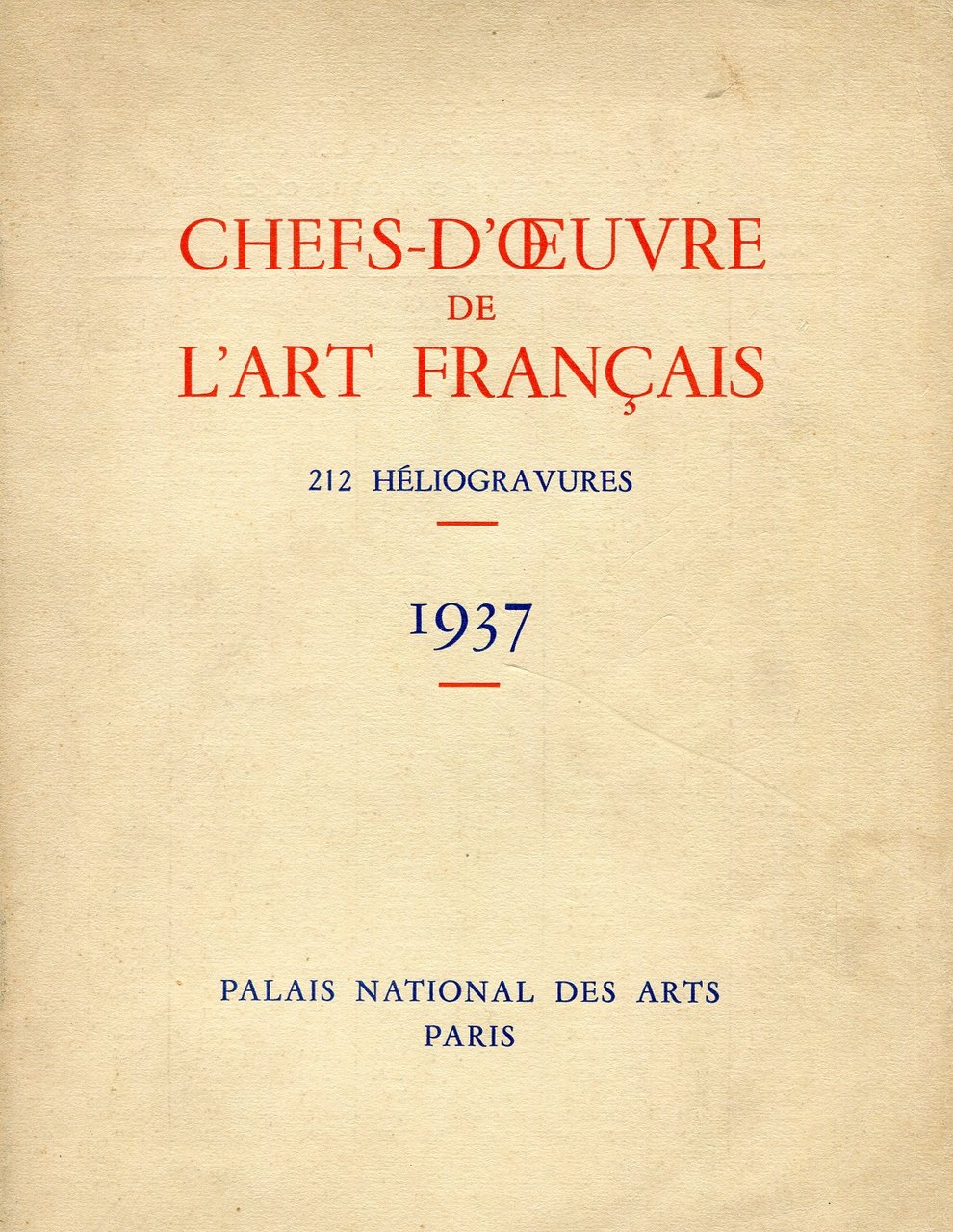 Chefs D'Oeuvre de l'Art Français. 212 Heliogravures | Immagine principale