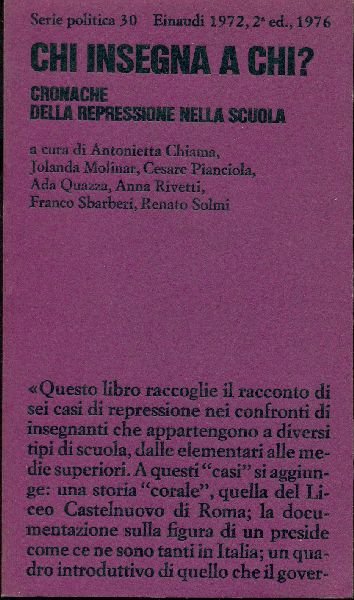 Chi insegna a chi? Cronache della repressione nella scuola | Immagine principale