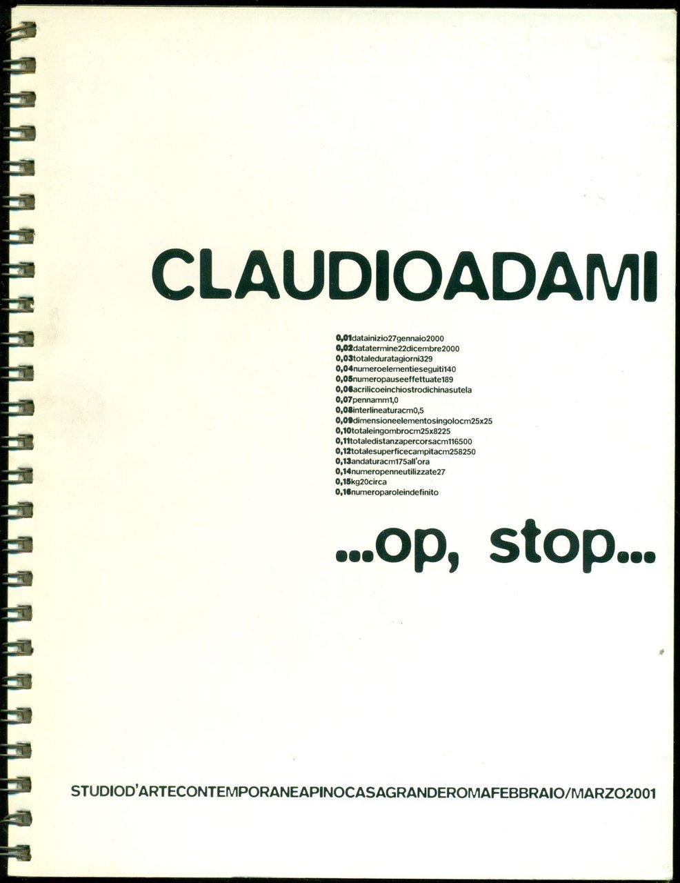 Claudioadami ...op, stop... | Immagine principale