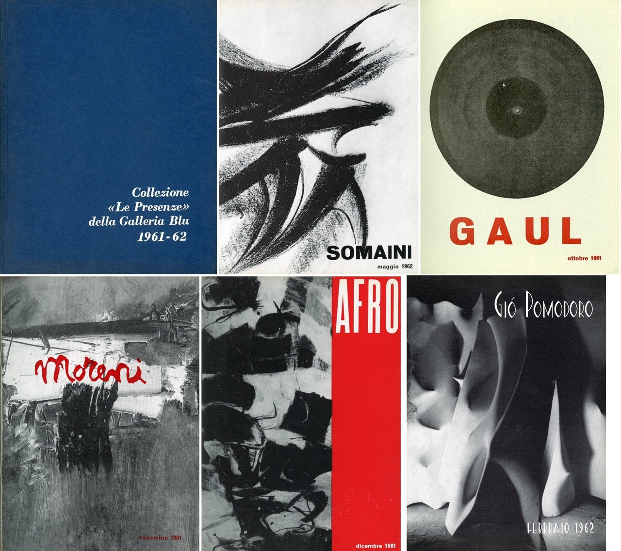 Collezione "Le Presenze" della Galleria Blu 1961-62 | Immagine principale